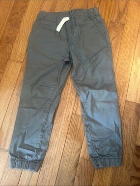 Kids Grey Drawstring Pants